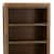 magp brown bookcase plm  