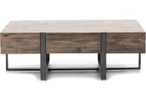 magp brown cocktail table   