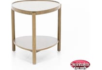 magp brown end table  image hadl  