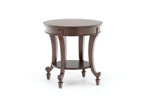 magp brown end table   
