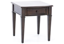 magp brown end table   