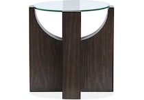 magp brown end table bhm  