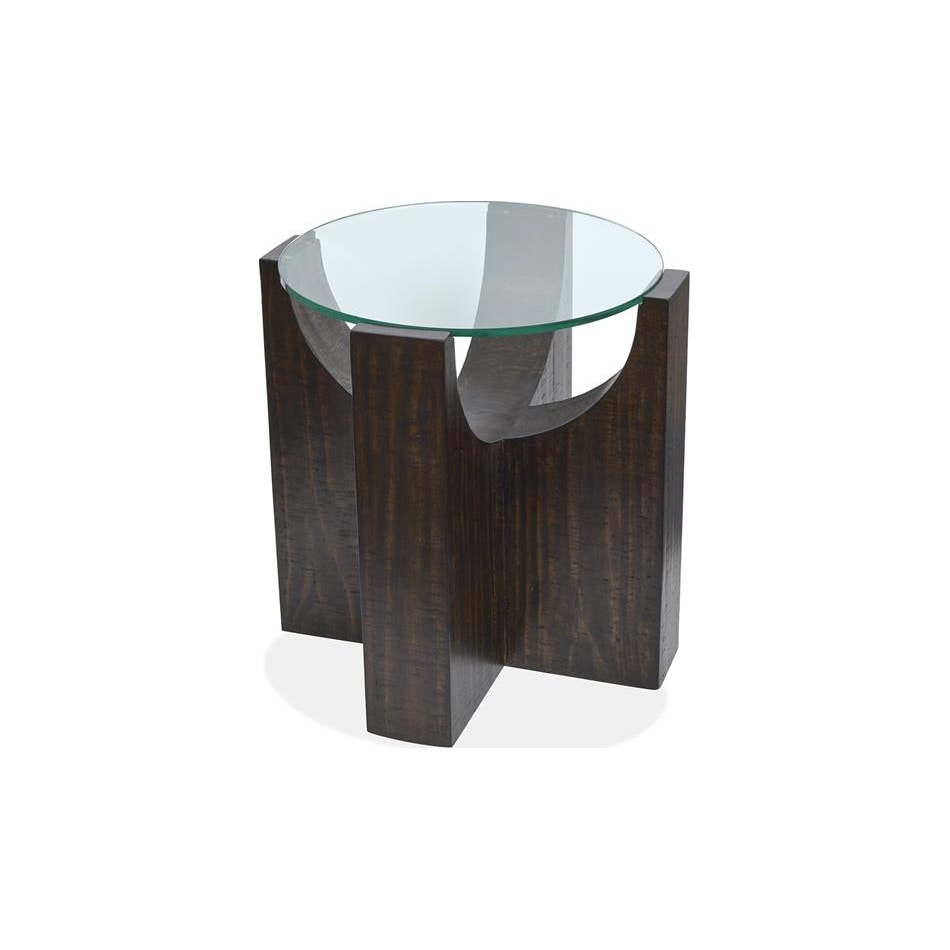 magp brown end table bhm  