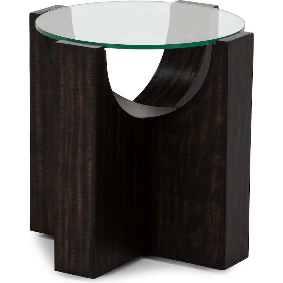 magp brown end table bhm  