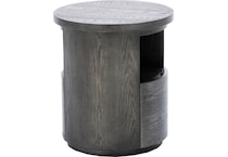 magp brown end table bos  