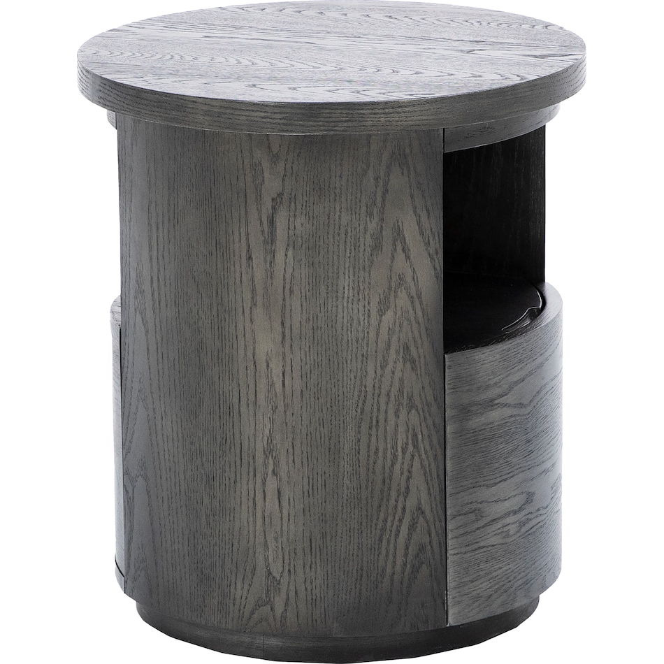 magp brown end table bos  