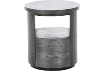magp brown end table bos  