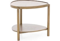 magp brown end table hadl  