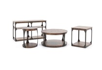 magp brown end table   