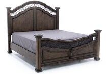 magp brown queen bed package qp  