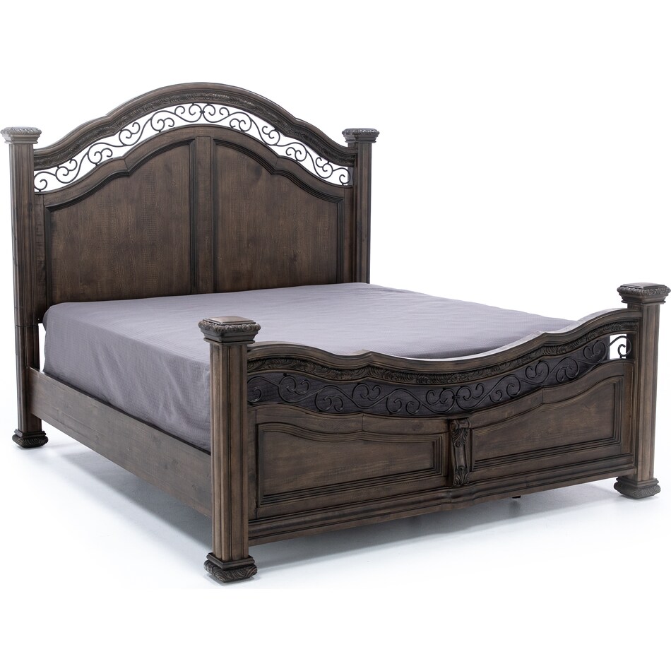magp brown queen bed package qp  