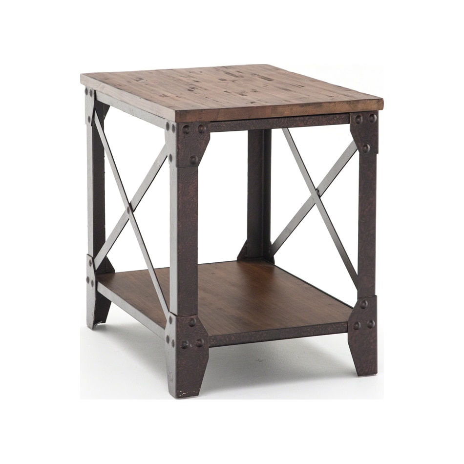magp distressed cocktail table   
