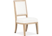 magp honey maple   m natural fabric inch standard seat height side chair   