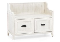 magp white bench trunk stora  