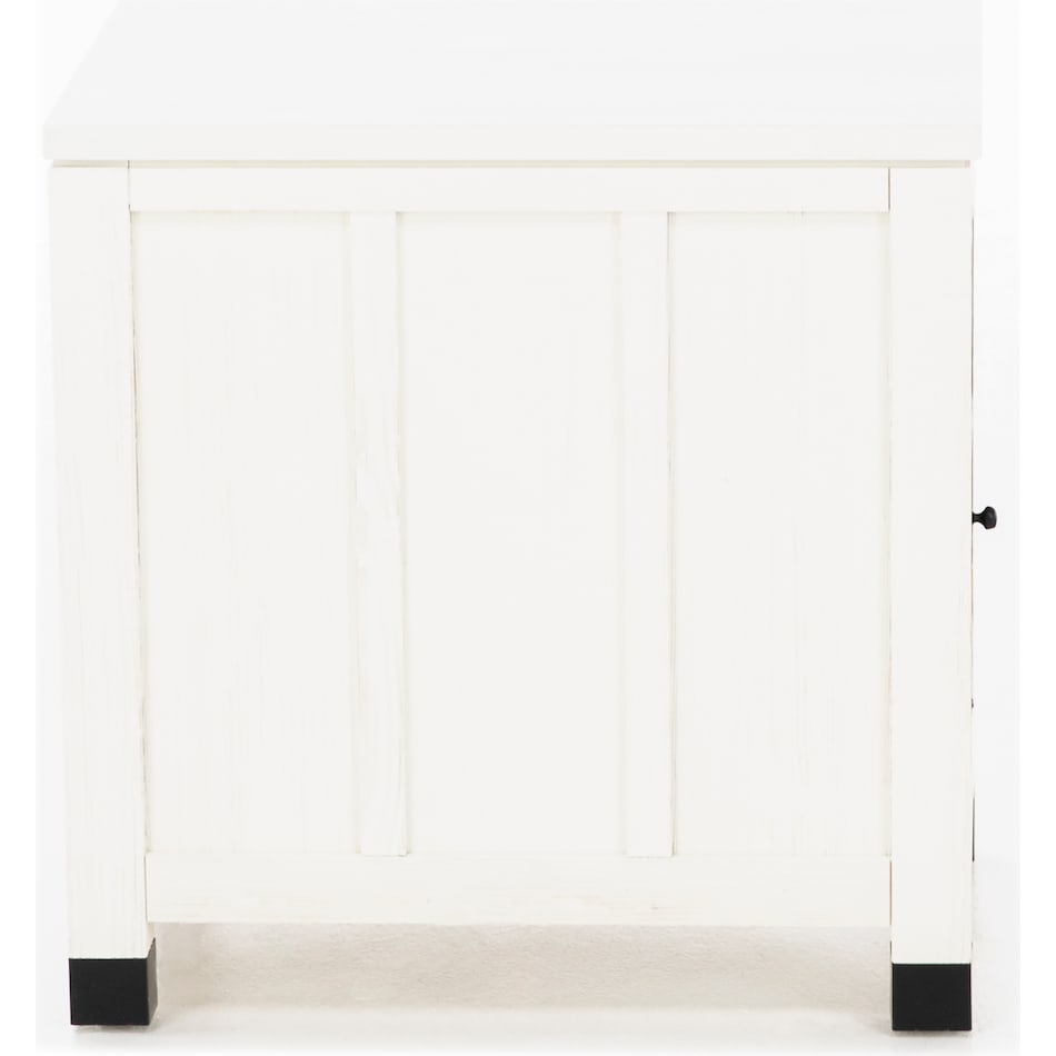 magp white chairside table har  