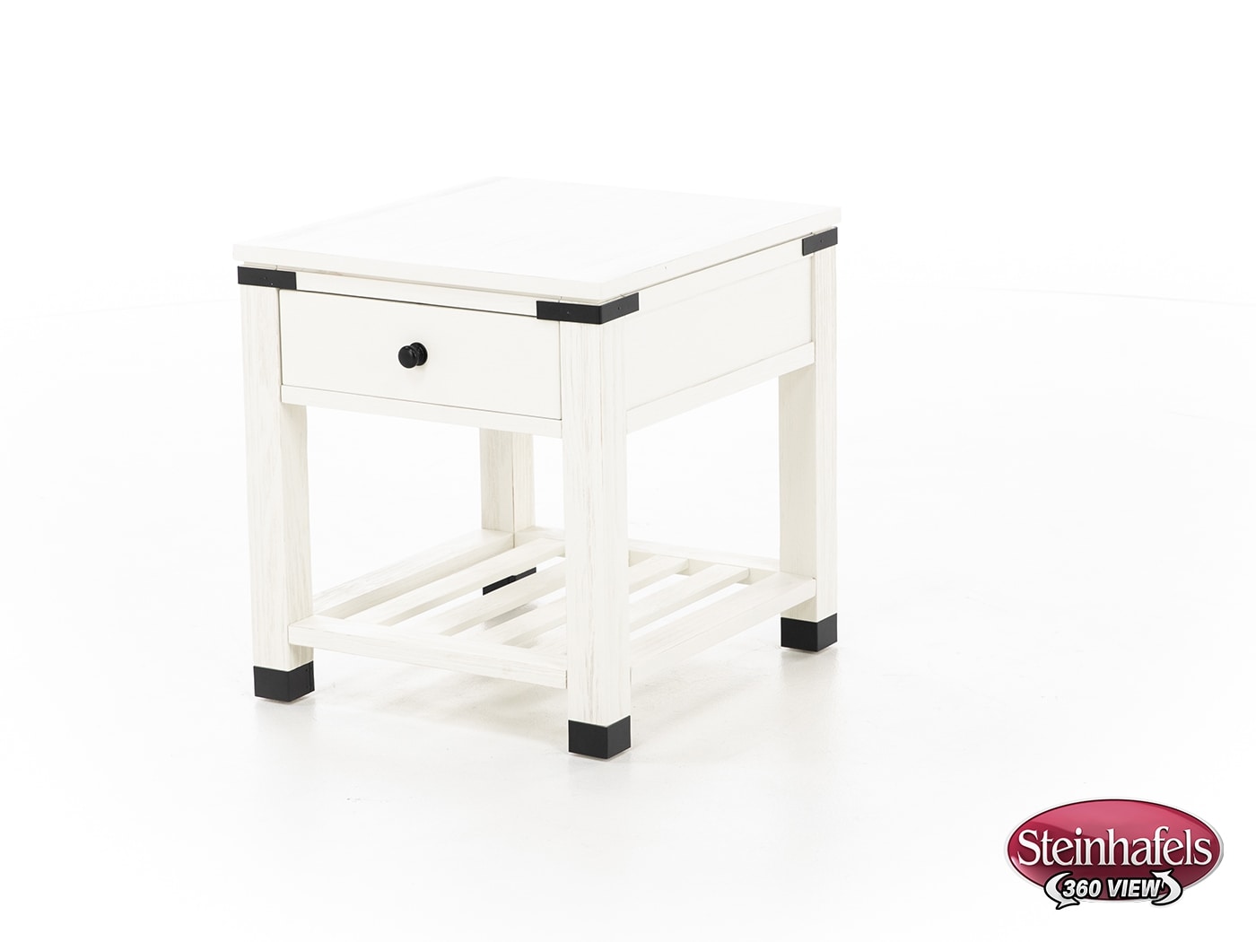 magp white end table  image har  