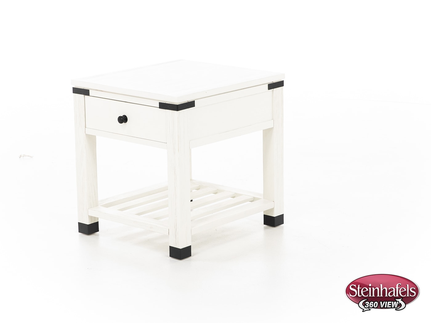 magp white end table  image har  