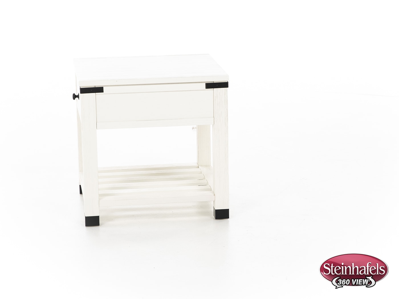 magp white end table  image har  