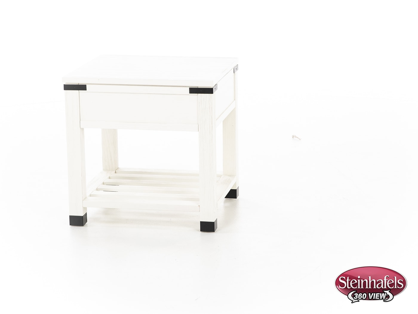 magp white end table  image har  