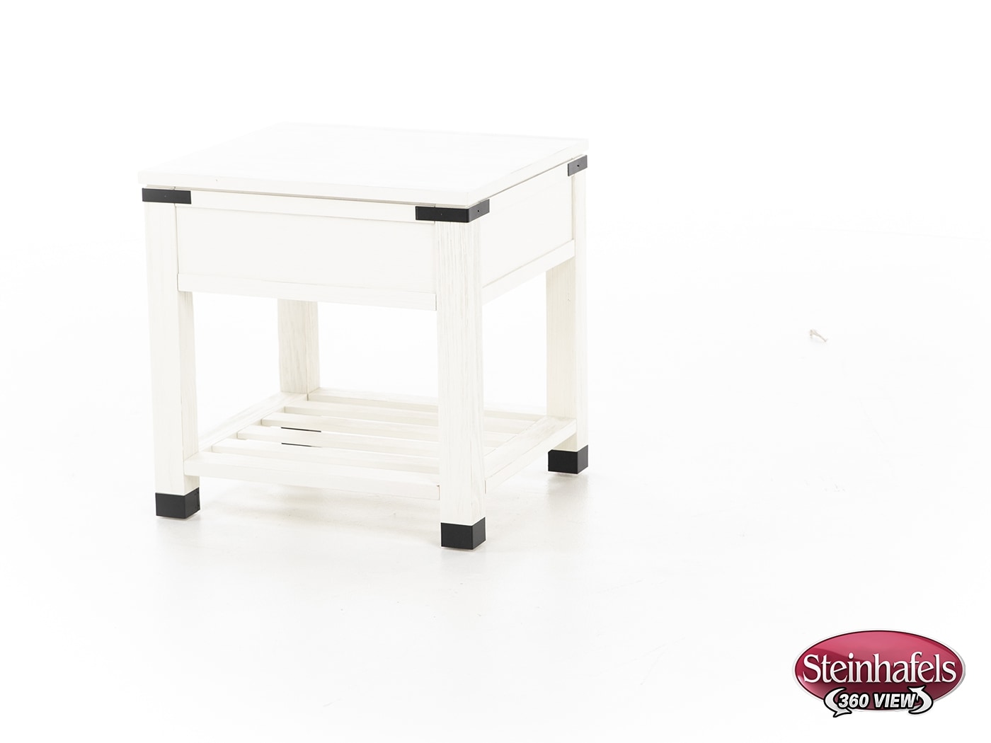 magp white end table  image har  