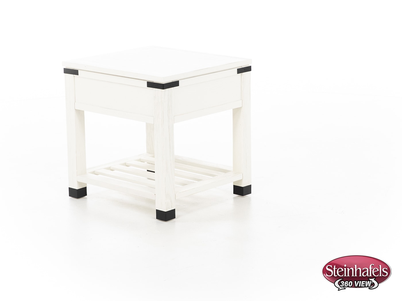 magp white end table  image har  