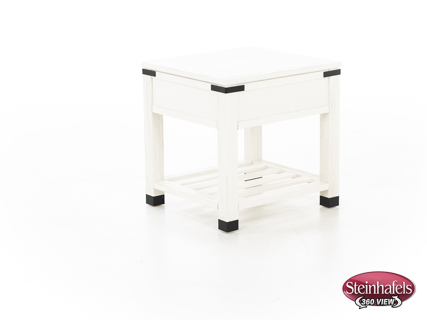 magp white end table  image har  