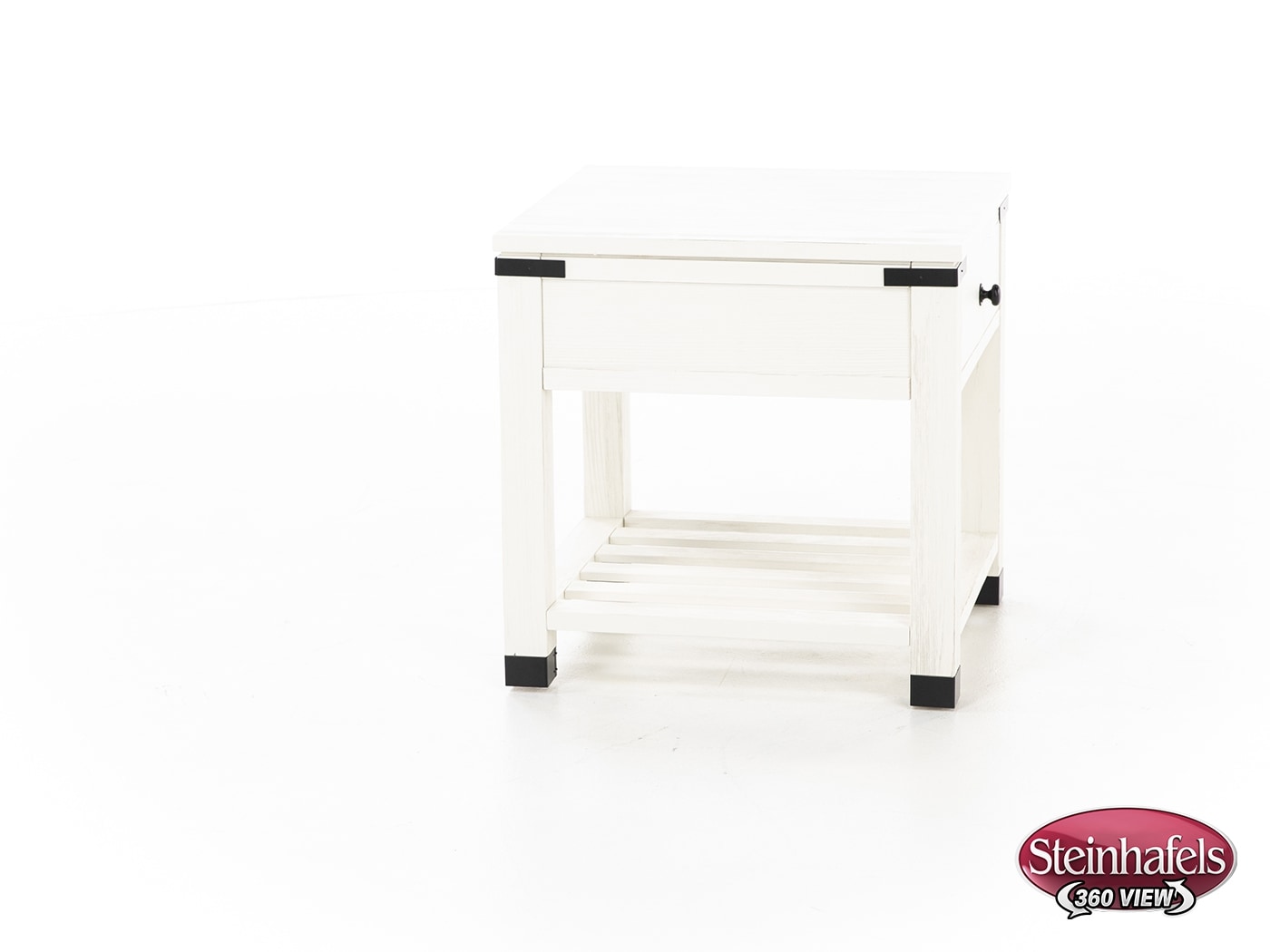 magp white end table  image har  