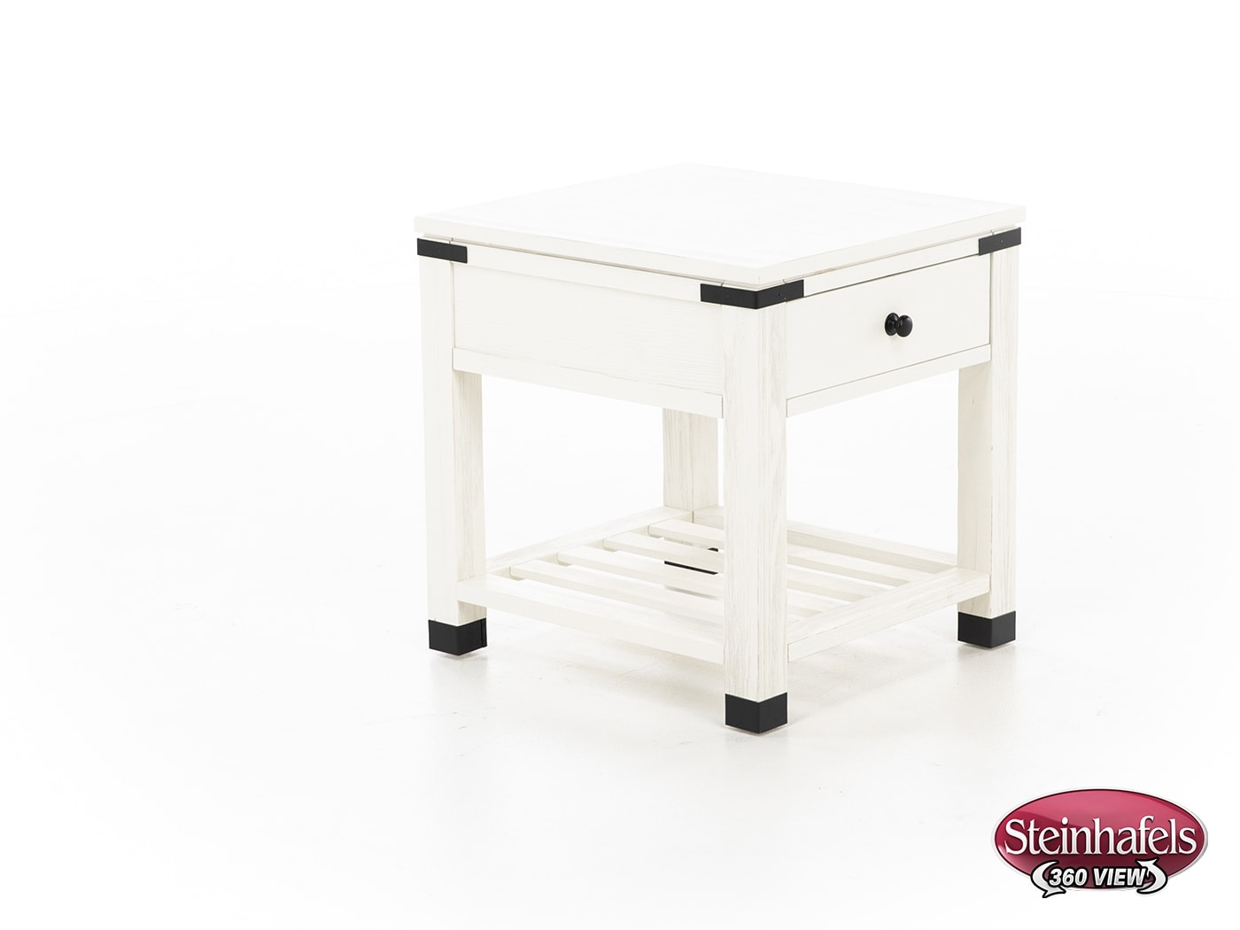 magp white end table  image har  