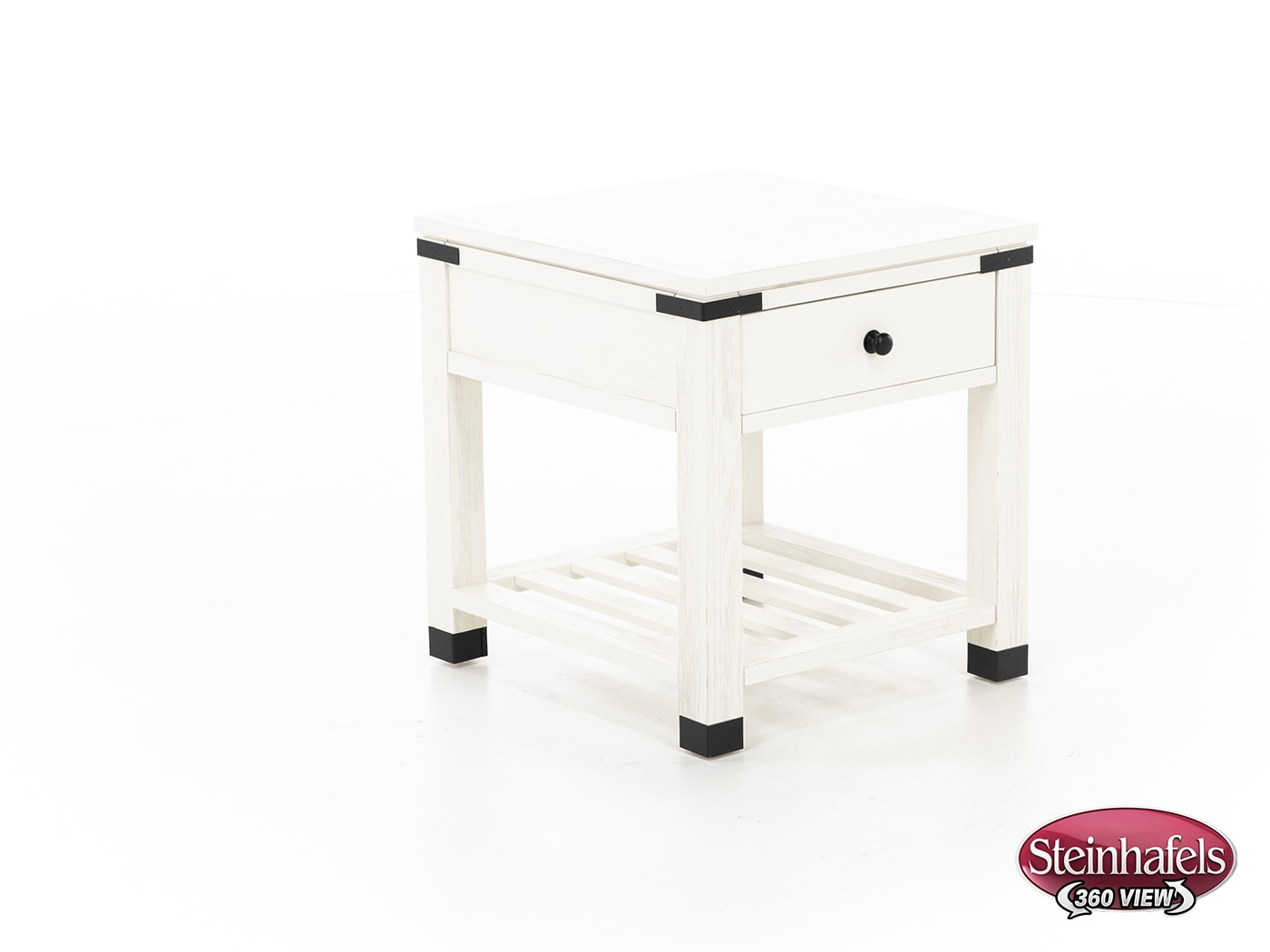 magp white end table  image har  