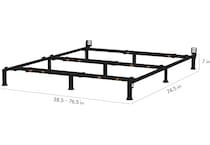 mant black queen king frame   