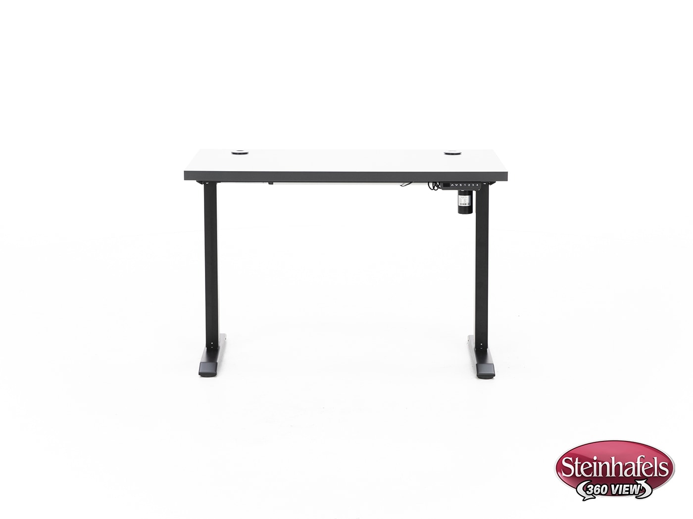 martin furniture black desk  image rised  