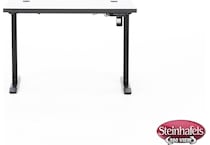 martin furniture black desk  image rised  