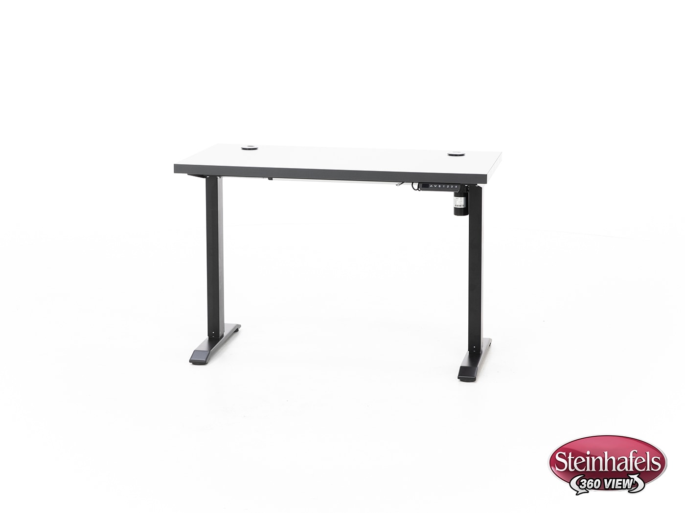 martin furniture black desk  image rised  