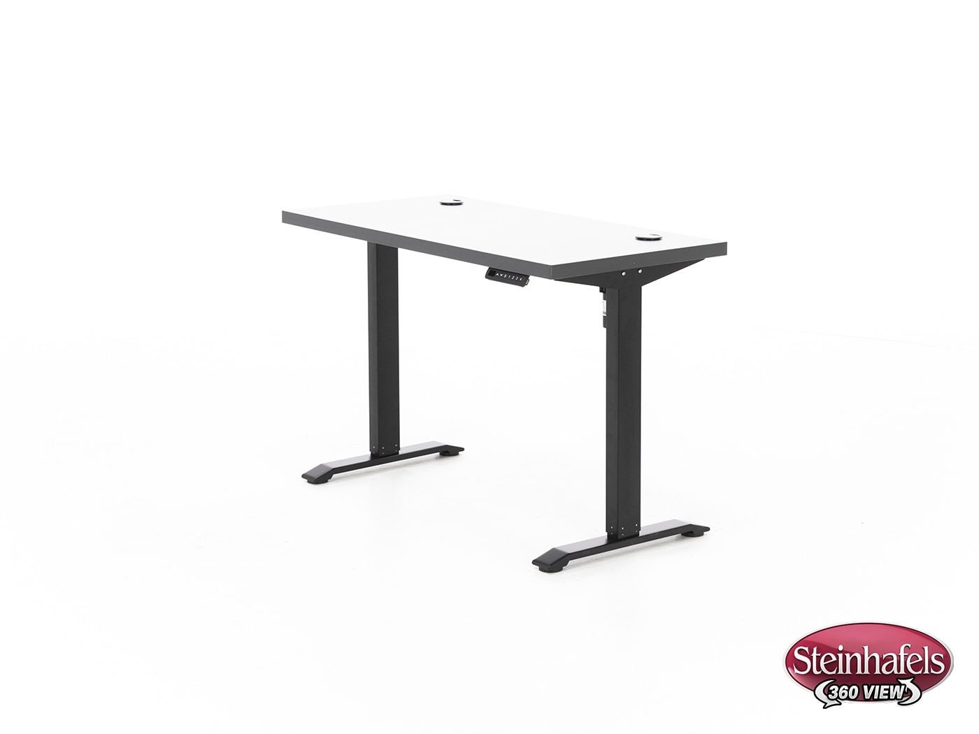 martin furniture black desk  image rised  