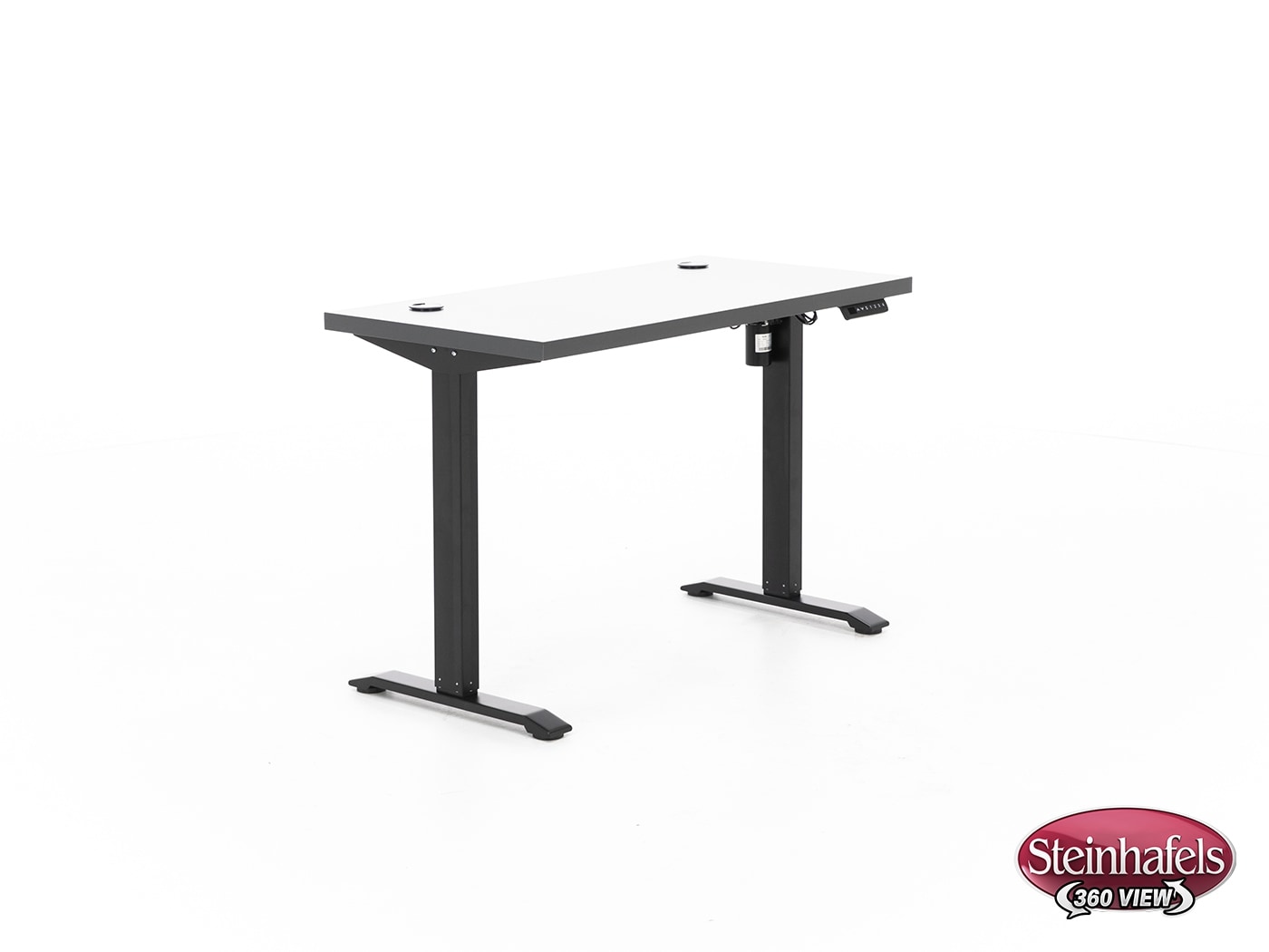 martin furniture black desk  image rised  