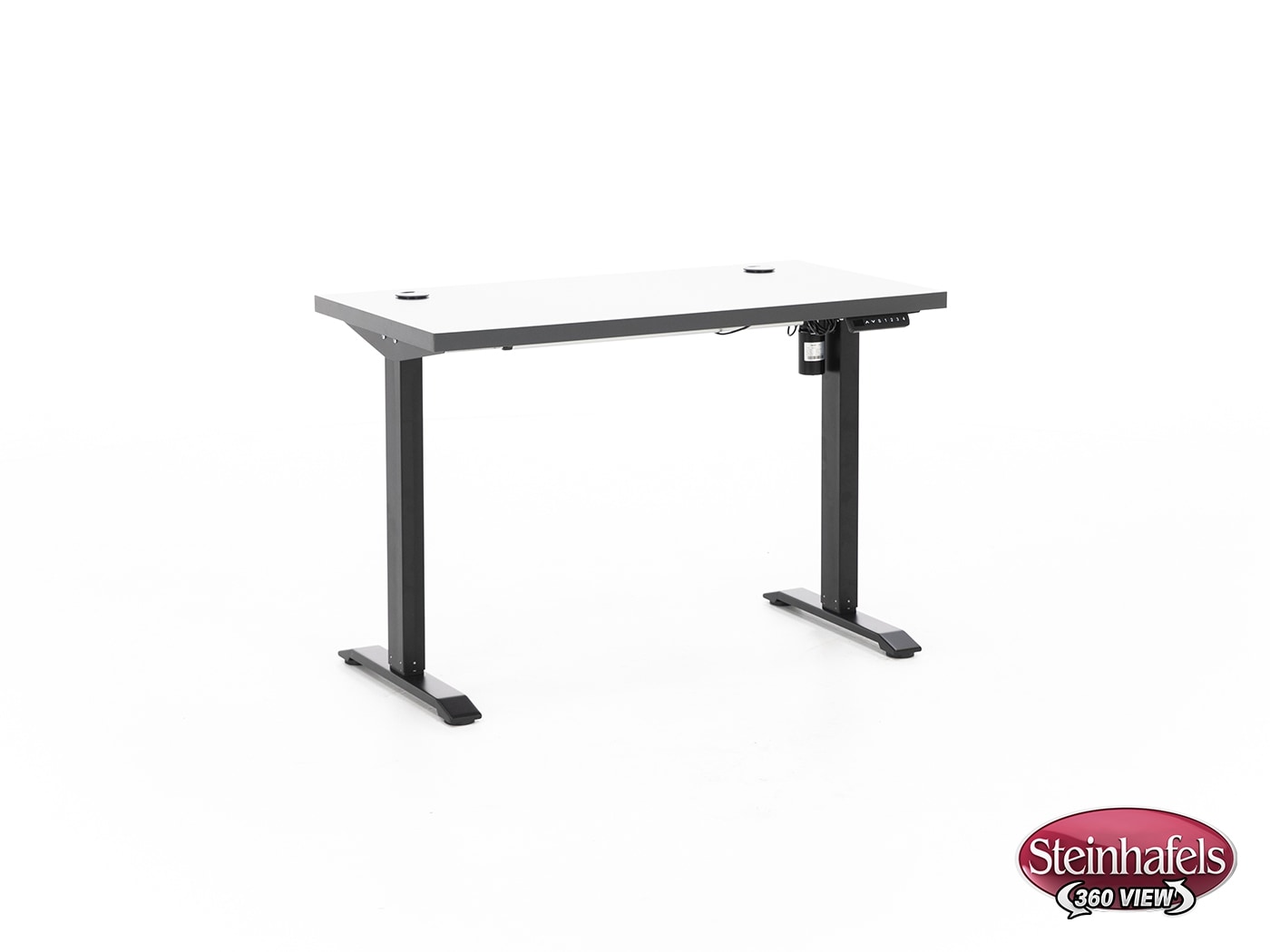 martin furniture black desk  image rised  