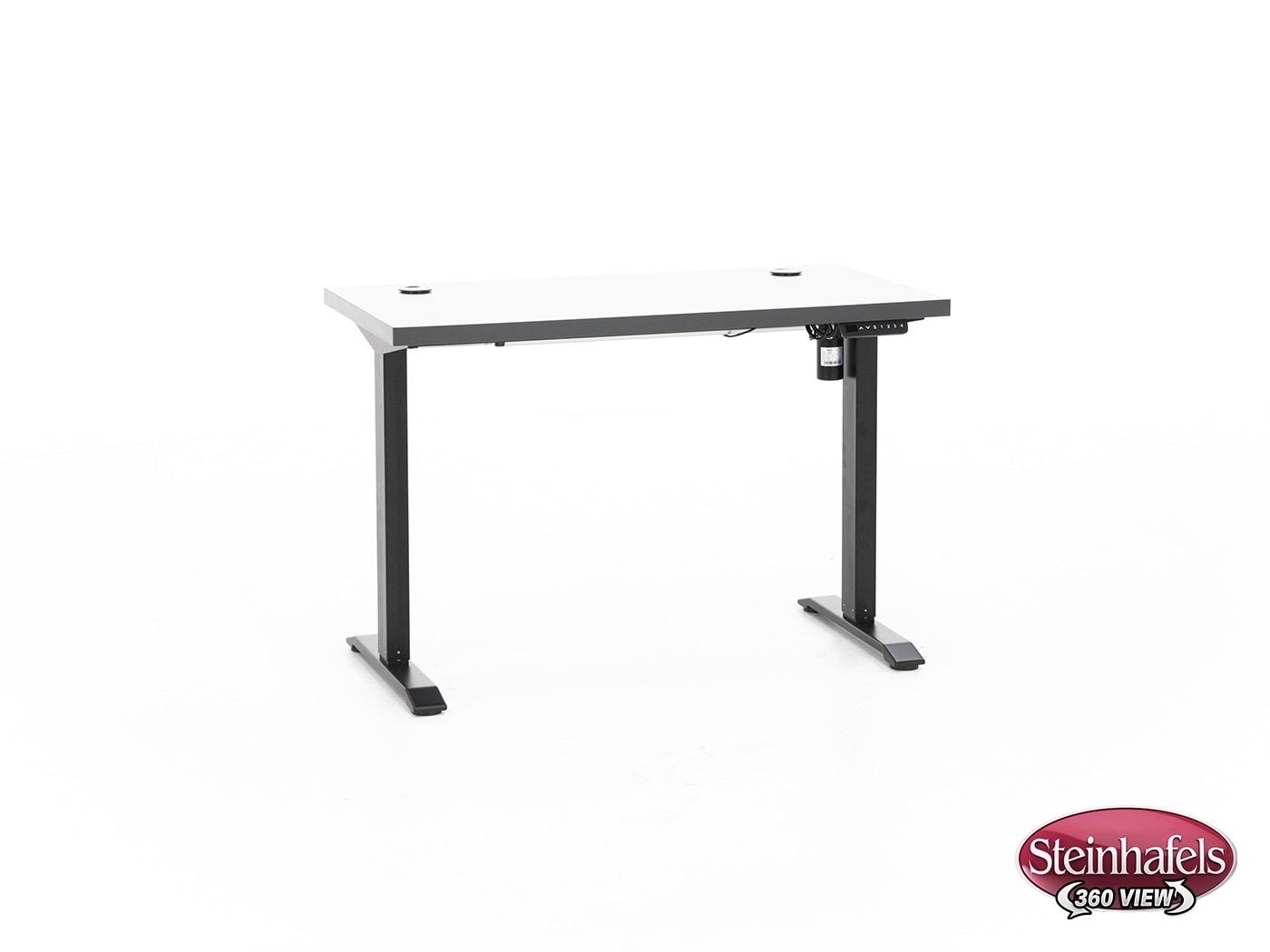 martin furniture black desk  image rised  