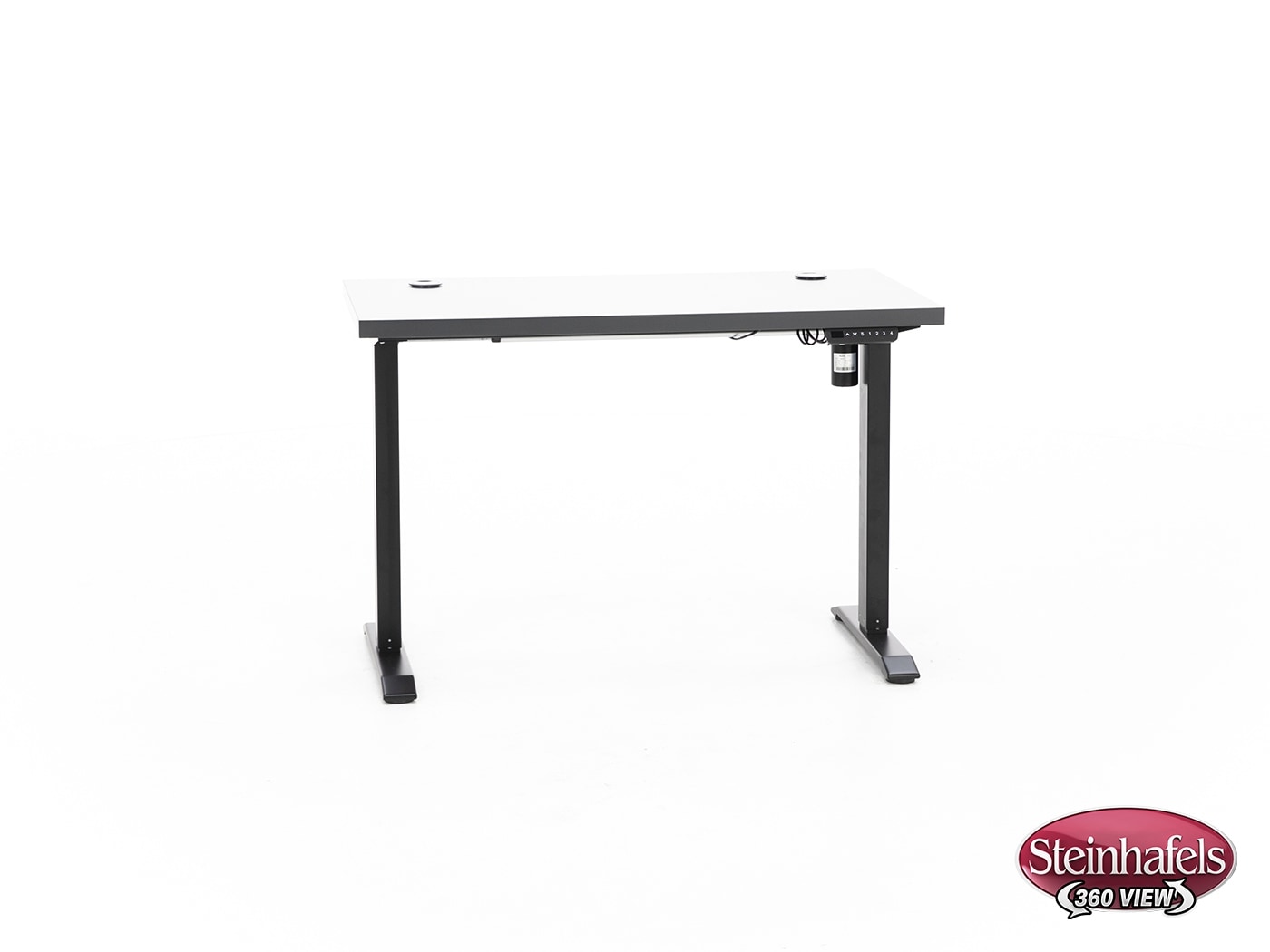 martin furniture black desk  image rised  