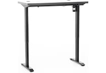 martin furniture black desk rised  