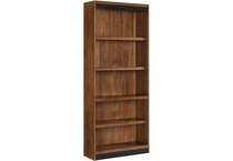 martin furniture brown bookcase and  