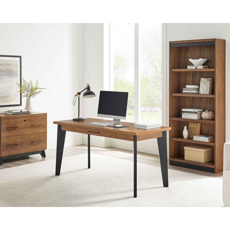 martin furniture brown bookcase and  