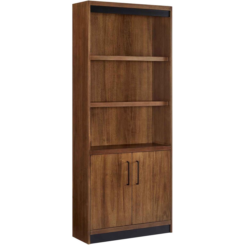 martin furniture brown bookcase and  