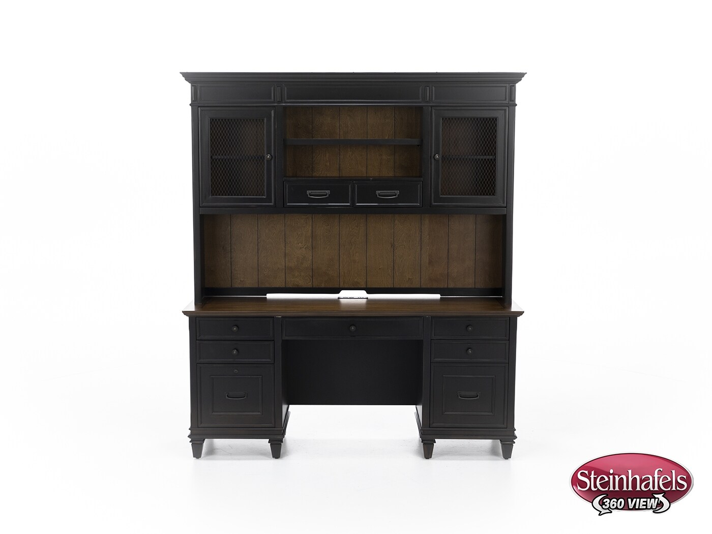 martin furniture brown desk  image pk  