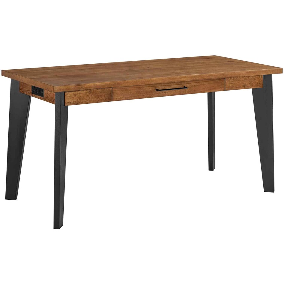 martin furniture brown desk and  