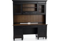 martin furniture brown desk pk  