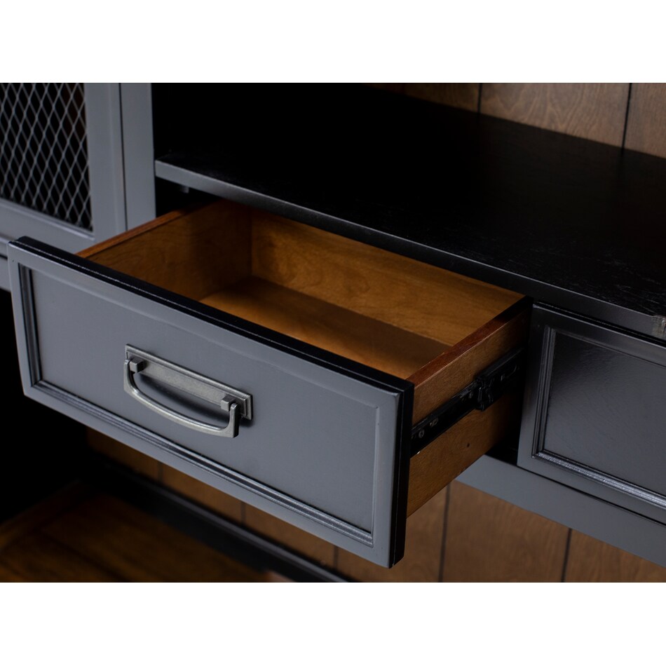 martin furniture brown desk pk  