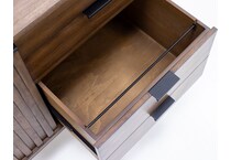 martin furniture brown filing cabinet del  