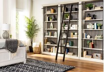 martin furniture white bookcase lifestyle image wtoul  