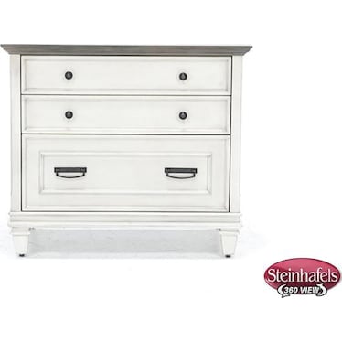 White Estate Lateral File