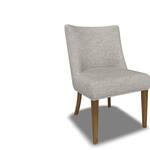 mavin woods  cocoa    chitchat hemp inch standard seat height side chair   
